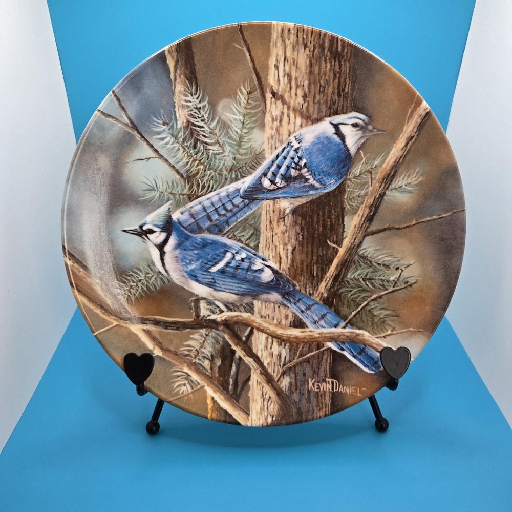 Blue Jay Decorative Plate